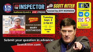 Ask the Inspector Ep. 190 (streams live on September 3 at 3 PM ET)