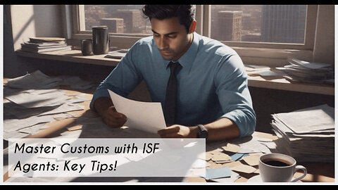 Mastering ISF Agents and Brokers: Best Practices for a Smooth Import Process