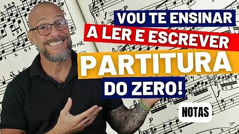 Como ler Partitura do ZERO! Aula iniciante Agora você vai entender o que acontece na partitura.