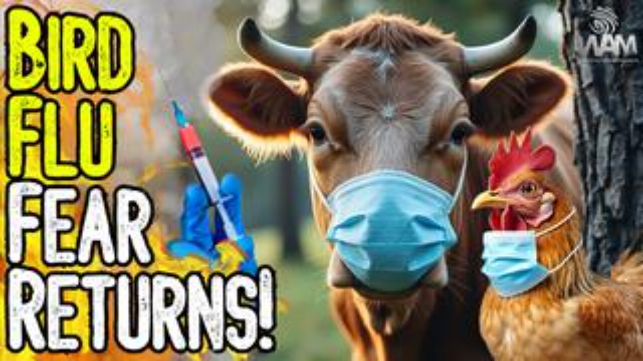 BIRD FLU FEAR RETURNS! Calls For MASS Vaccination & Poisoning Of Meat