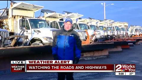 City of Tulsa plows on standby