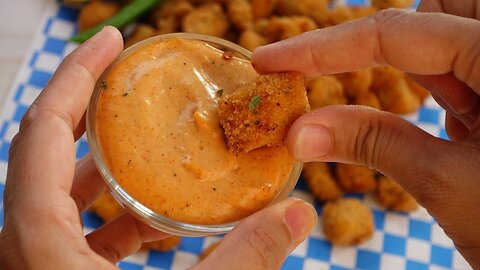 Crispy Chicken Bites with Mayo Sauce Recipe By Recipes Of The World