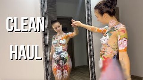 Body art suit | How to clean mirror | Body art Haul | Try Haul