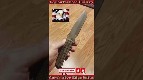 Tanto Tuesday! Combative Edge Salus!