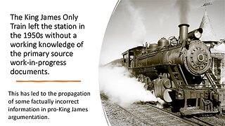 A Brief History of the King James Only Movement