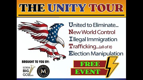 Scott and Joe join the Unity Tour in Yakima, WA live 5:30 pm Pacific (2 minute video above til showtime) links below