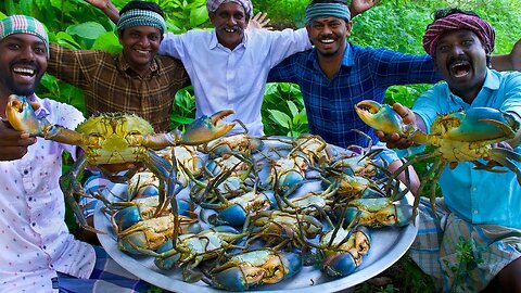 KING SIZE CRAB | 2Kg Crabs | Traditional Crab Gravy | Big Size 20 Crab | Cooking Crab