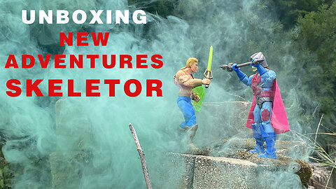 Unboxing Masterverse Skeletor - New Adventures of He-Man