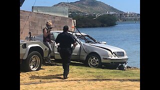 Woman dies after driving into Honolulu lagoon