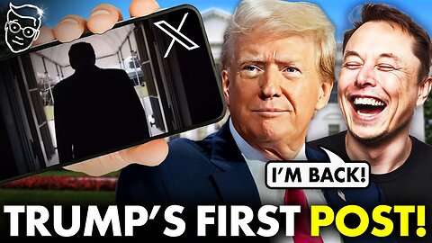 🚨Trump Makes Triumphant Return to Elon Musk’s X | First Post BREAKS Internet | 'HE'S BACK!' 🔥