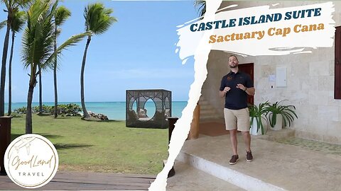 INCREDIBLE Private Island Room at Sanctuary Cap Cana Castle Island Suite Tour