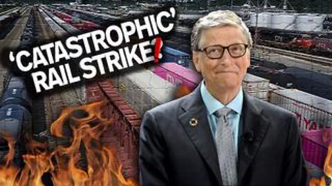 Railway Shutdown Threatens Agriculture And Bill Gates Is The Largest Share Holder Of CN Rail!!