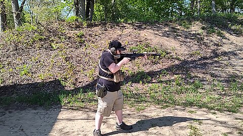 Practicing with my 11.5 SBR and Canik Rival