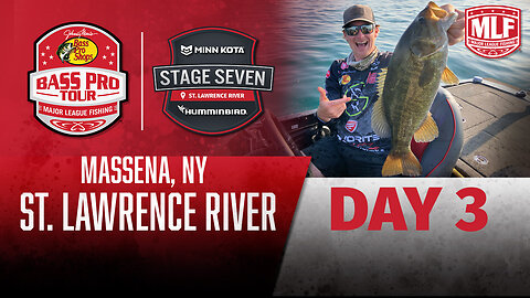 LIVE Bass Pro Tour: Stage 7, Day 3