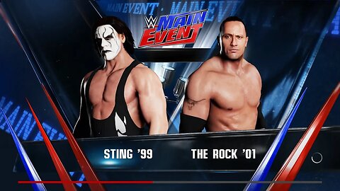 The Rock vs Sting