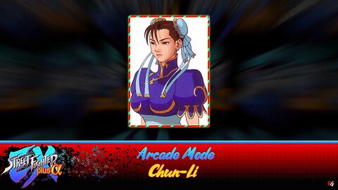 Street Fighter EX Plus Alpha: Arcade Mode - Chun-Li