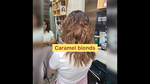 caramel blonds