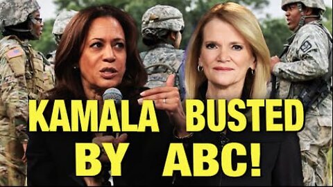 ABC FINALLY Fact Checks Kamala’s Biggest Lie