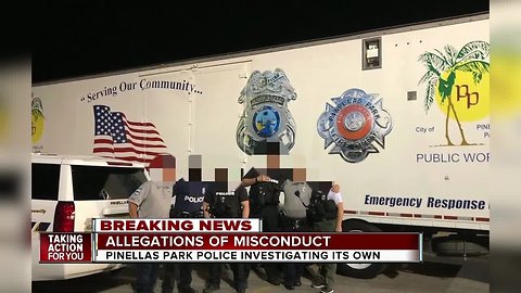 Pinellas Park PD investigating 'misconduct' by members responding to Panhandle