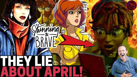 Teenage Mutant Ninja Turtles GETS WOKE By Making April Black AND FAT And LIES ABOUT HER ORIGINS!