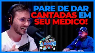 Médico Galã detesta receber cantadas no consultório [Cortes A bordo podcast]