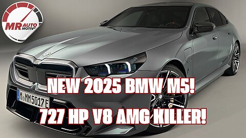 NEW 2025 BMW M5! 727 HP V8 AMG KILLER! Interior Exterior Review 4K