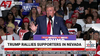 FULL SPEECH: President Donald J. Trump Holds a Rally in Las Vegas, NV - 9/13/24