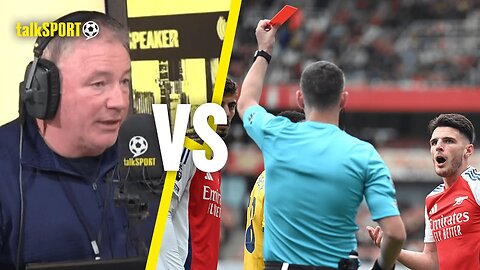 "THE REF WAS WRONG!" 😡 Ally SLAMS The Decision To SEND OFF Declan Rice During Brighton Draw! 🤦‍♂️