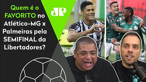 "Atlético-MG x Palmeiras? TIME POR TIME, eu digo que..." Veja DEBATE sobre JOGÃO na Libertadores!