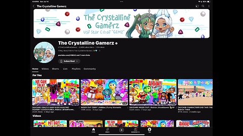 The crystal Gamerz are stupid