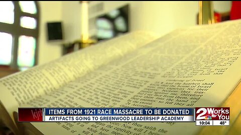 Items From the 1921 Tulsa Race Massacre to be Donated