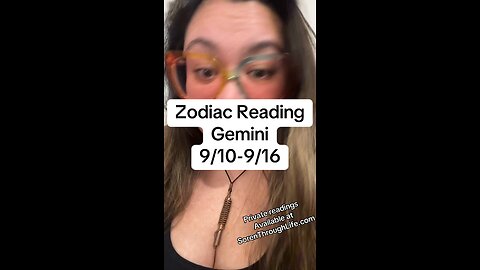 Zodiac Reading Gemini