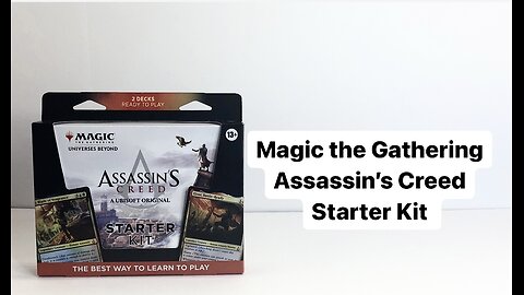 Magic the Gathering Universes Beyond Assassin's Creed Starter Kit