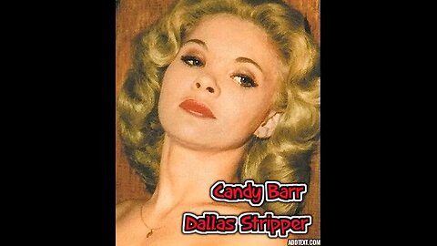 CANDY BARR scene from MY TALE IS HOT (1964) Dallas stripper