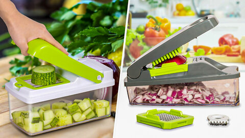 Vegetable Chopper Kitchen Gifts | Onion Chopper & Dicer - Ultimate Kitchen Gadget