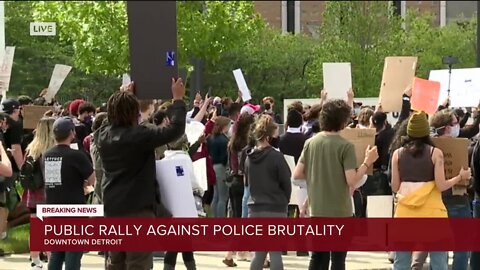 Rally against police brutality planned at Detroit police headquarters