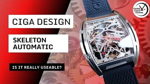 BEST SKELETON WATCH? CIGA Design Z Series Mechanical 'Unboxing' & Review #HWR