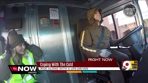 9 On Your Side's Breanna Molloy finds out how delivery drivers cope with the cold