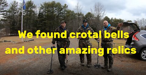 Metal Detecting 207 - unearthed bells, buttons and colonial relics