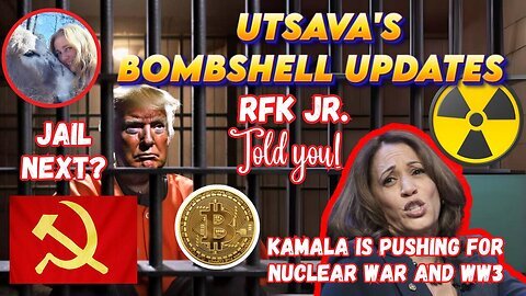 UTSAVA Bombshell 9.8 - Will Trump Go to Prison.