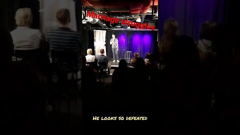 Married people at comedy shows #shortsfeed #standupcomedy #crowdwork #relationships