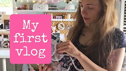 First vlog & sharing how I started writing | emotional