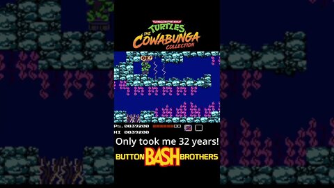 OMG! After 32 years I got past the Dam | TMNT NES