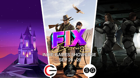 Fix Indie Games Showcase 20-29 Sept. 2024