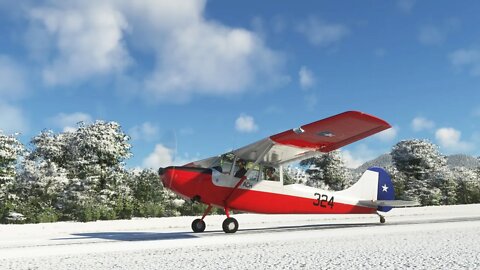 First Flight - Cessna L-19 Bird Dog