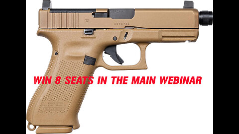 Glock 19X MOS MINI #1 FOR 8 SEATS IN THE MAIN WEBINAR