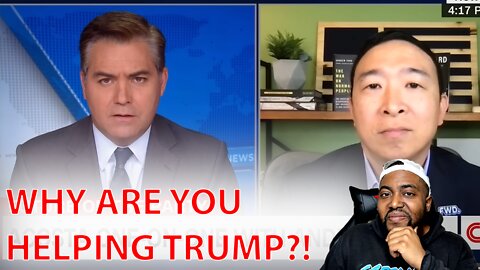 Jim Acosta Attempts To Embarrass Andrew Yang For Not Supporting Democrats And Allowing Trump To Win