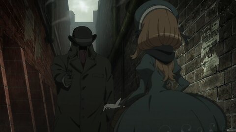 Princess Principal - Beatrice following a stranger