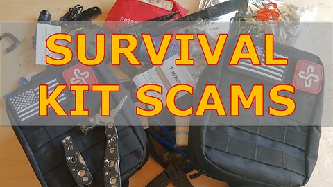 Cheap survival kit unboxing and review.