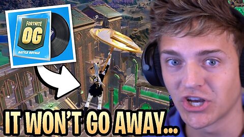 Ninja Got A Fortnite Bug Where The OG Music Plays The ENTIRE TIME...